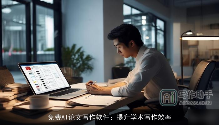 免费AI论文写作软件：提升学术写作效率