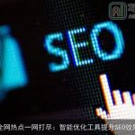 全网热点一网打尽：智能优化工具提升SEO效果