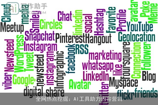 全网热点挖掘：AI工具助力内容营销