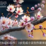全自动AI写作：3步完成小说创作新体验