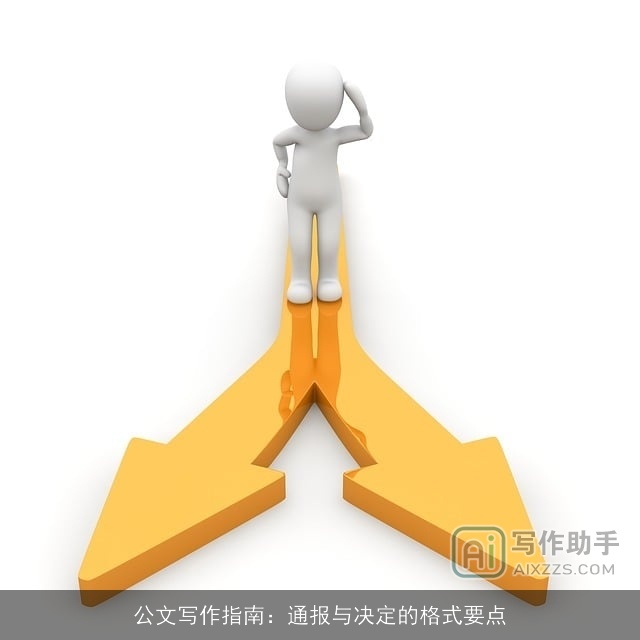 公文写作指南：通报与决定的格式要点