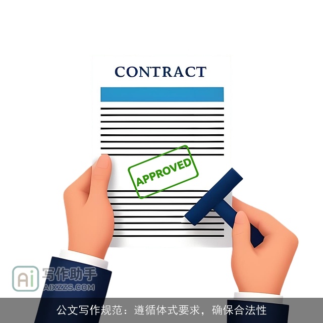 公文写作规范：遵循体式要求，确保合法性