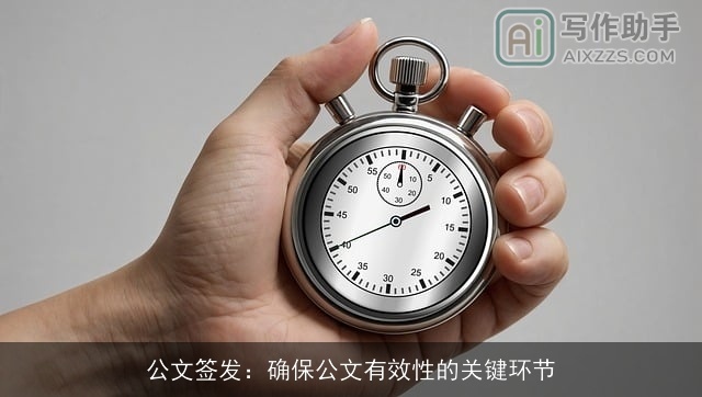 公文签发：确保公文有效性的关键环节