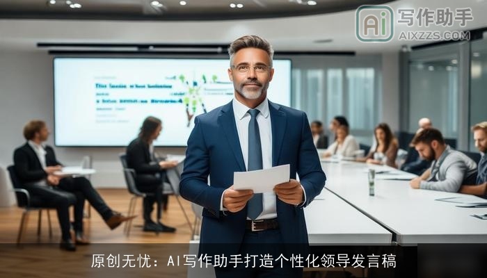 原创无忧：AI写作助手打造个性化领导发言稿