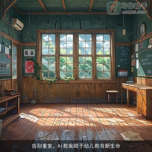 告别重复，AI教案赋予幼儿教育新生命