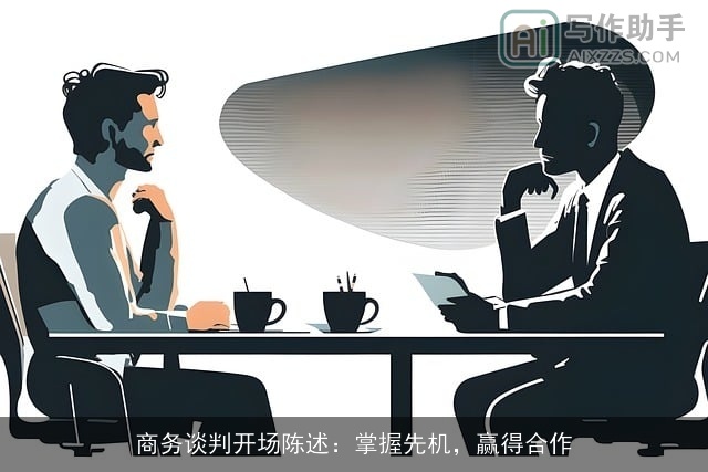 商务谈判开场陈述：掌握先机，赢得合作