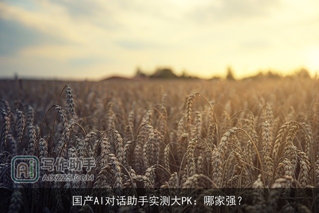 国产AI对话助手实测大PK：哪家强？