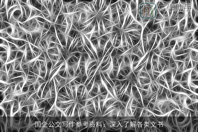国企公文写作参考资料：深入了解各类文书