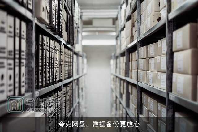 夸克网盘，数据备份更放心