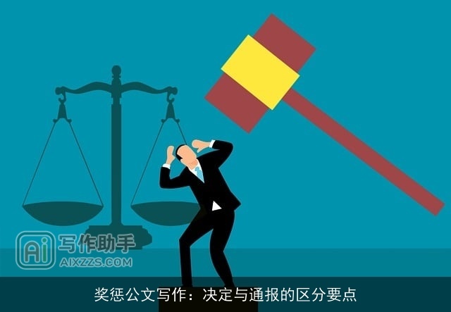奖惩公文写作：决定与通报的区分要点