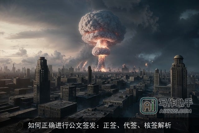 如何正确进行公文签发：正签、代签、核签解析