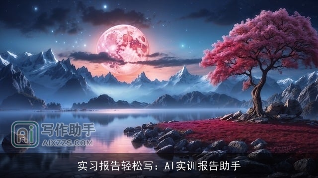 实习报告轻松写：AI实训报告助手