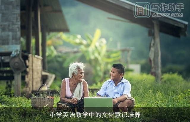 小学英语教学中的文化意识培养