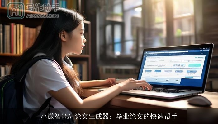 小微智能AI论文生成器：毕业论文的快速帮手