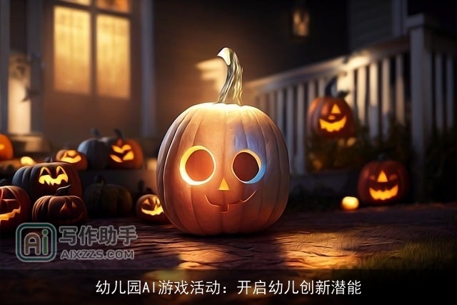 幼儿园AI游戏活动：开启幼儿创新潜能