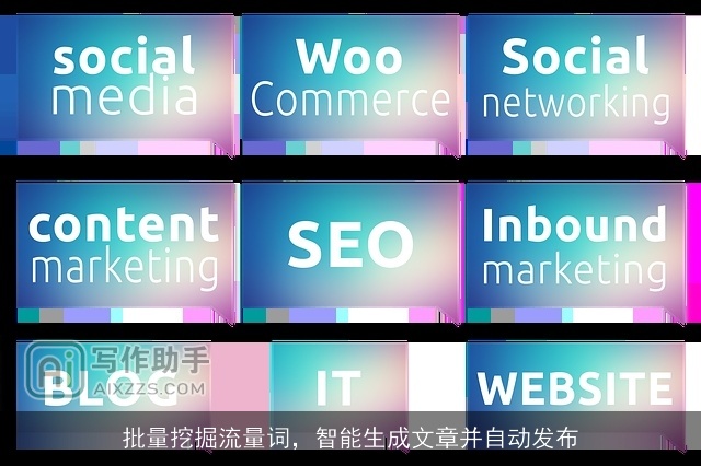 批量挖掘流量词，智能生成文章并自动发布