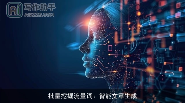 批量挖掘流量词：智能文章生成