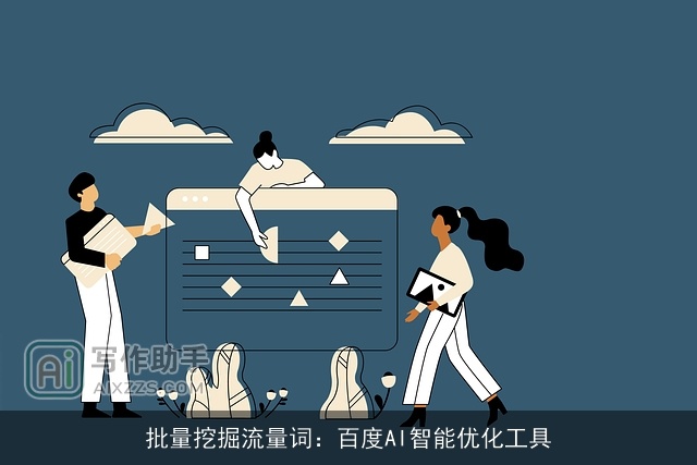 批量挖掘流量词：百度AI智能优化工具