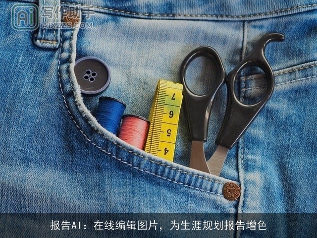 报告AI：在线编辑图片，为生涯规划报告增色