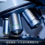 拒绝重复：AI生成专属课题内容