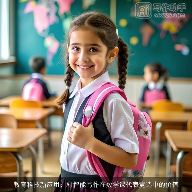 教育科技新应用：AI智能写作在数学课代表竞选中的价值