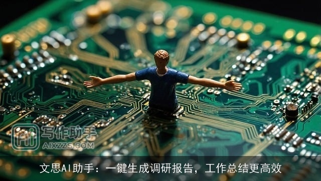 文思AI助手：一键生成调研报告，工作总结更高效