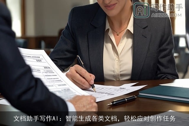 文档助手写作AI：智能生成各类文档，轻松应对创作任务