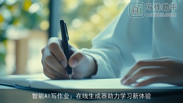 智能AI写作业：在线生成器助力学习新体验