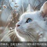 智能写作助手：百度文库AI，一键生成个性问题解决方案