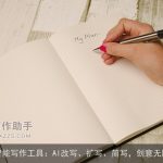 智能写作工具：AI改写、扩写、简写，创意无限