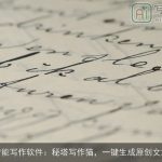 智能写作软件：秘塔写作猫，一键生成原创文章