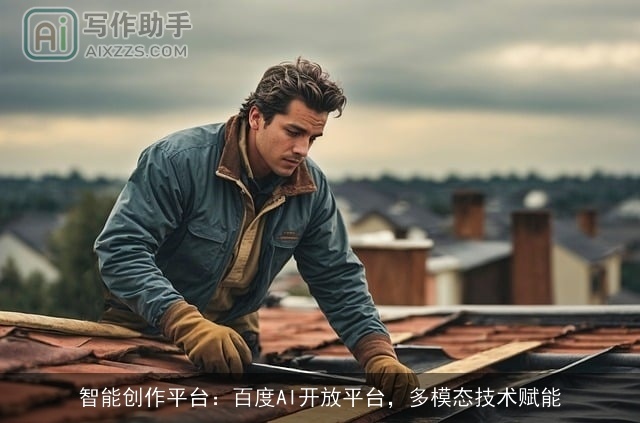 智能创作平台：百度AI开放平台，多模态技术赋能