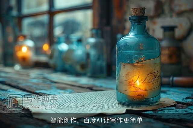 智能创作，百度AI让写作更简单