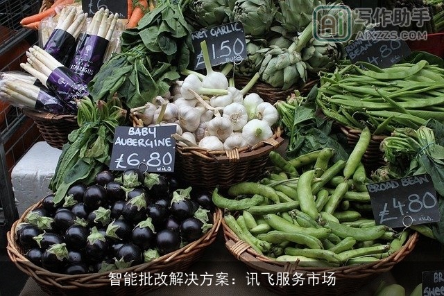 智能批改解决方案：讯飞服务市场