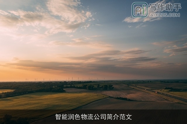 智能润色物流公司简介范文