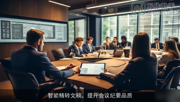 智能精转文稿，提升会议纪要品质