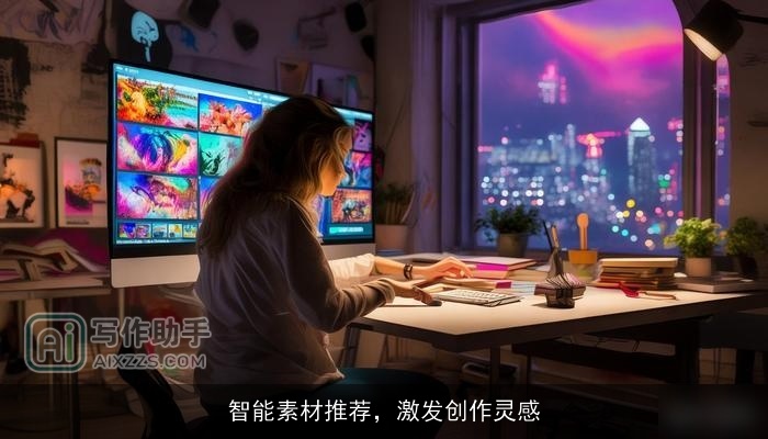 智能素材推荐，激发创作灵感