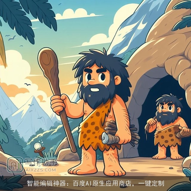 智能编辑神器：百度AI原生应用商店，一键定制