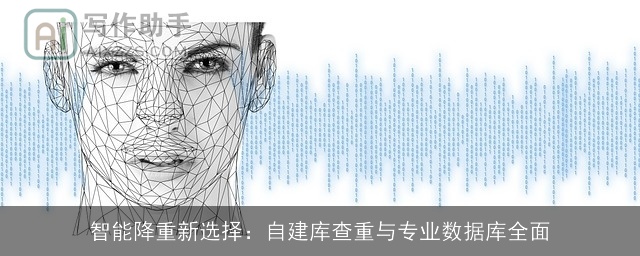 智能降重新选择：自建库查重与专业数据库全面