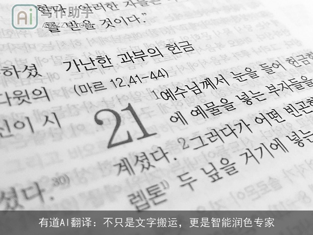 有道AI翻译：不只是文字搬运，更是智能润色专家