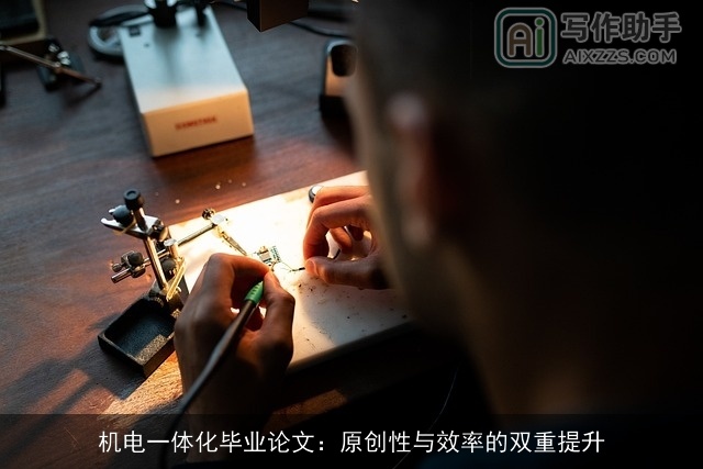 机电一体化毕业论文：原创性与效率的双重提升