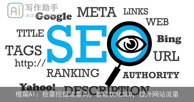 橙篇AI：批量挖掘流量词，智能优化SEO，提升网站流量