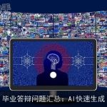 毕业答辩问题汇总：AI快速生成