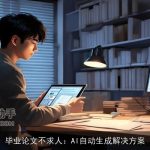 毕业论文不求人：AI自动生成解决方案
