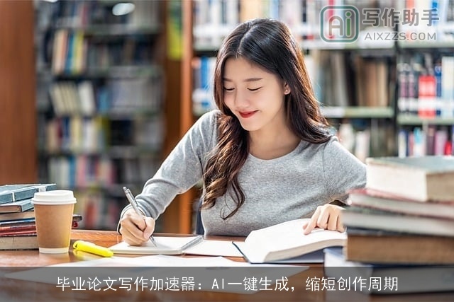 毕业论文写作加速器：AI一键生成，缩短创作周期