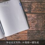 毕业论文写作：AI智能一键生成