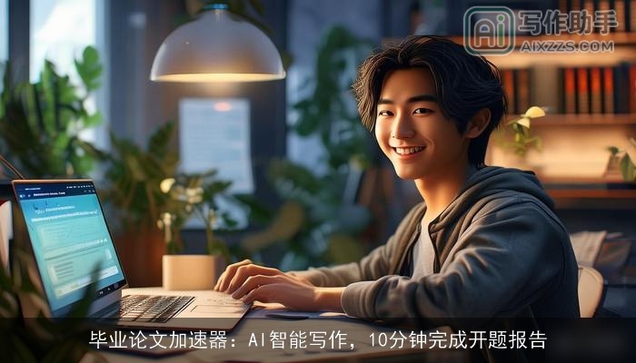 毕业论文加速器：AI智能写作，10分钟完成开题报告