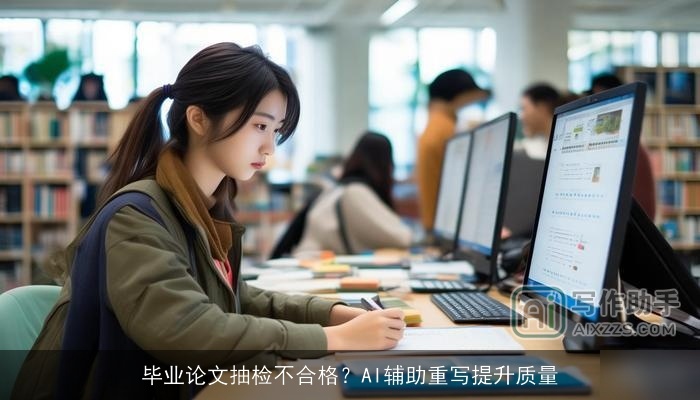 毕业论文抽检不合格？AI辅助重写提升质量