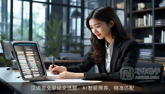 汉语言文学论文选题：AI智能推荐，精准匹配