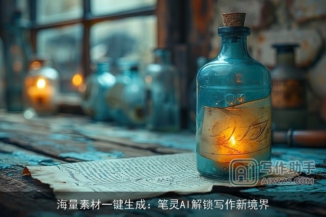 海量素材一键生成：笔灵AI解锁写作新境界